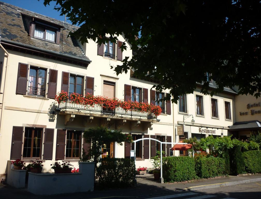 Hotel Des Vosges 5 Rue De La Gare Obernai Kültér fotó